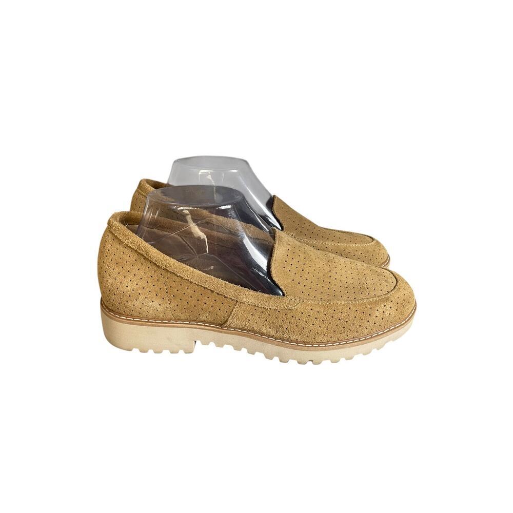 Skechers Women’s Marlie Chestnut Suede Air Cooled Arch Fit Loafers Size-9 - Picture 4 of 10